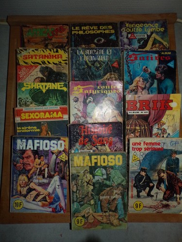 Lot livres bd mensuel - 14,