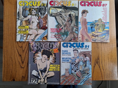 Lot magazines circus bd - lot,