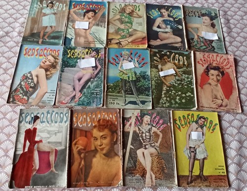 Lot revue sexy charme - de, 13